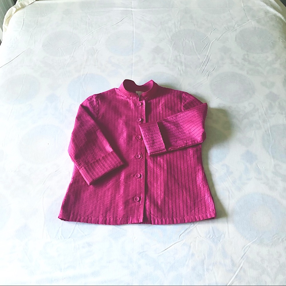 Chico’s button front jacket size 1.